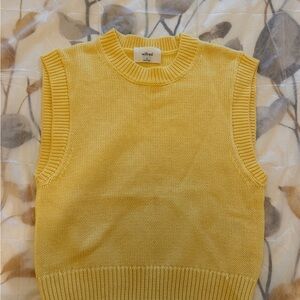 Wilfred Sunlit Yellow Knit Top